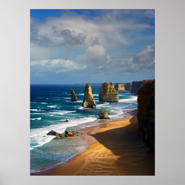 12 Apostles, Australia Poster (Front)