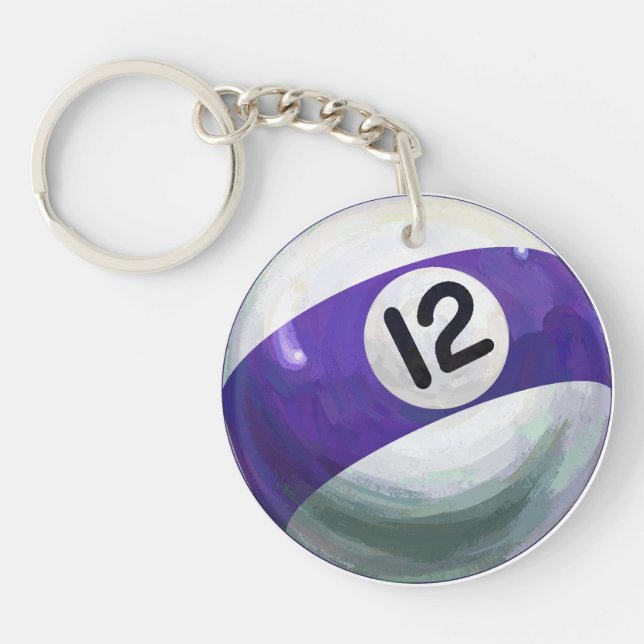 12 Ball Key Ring (Front)