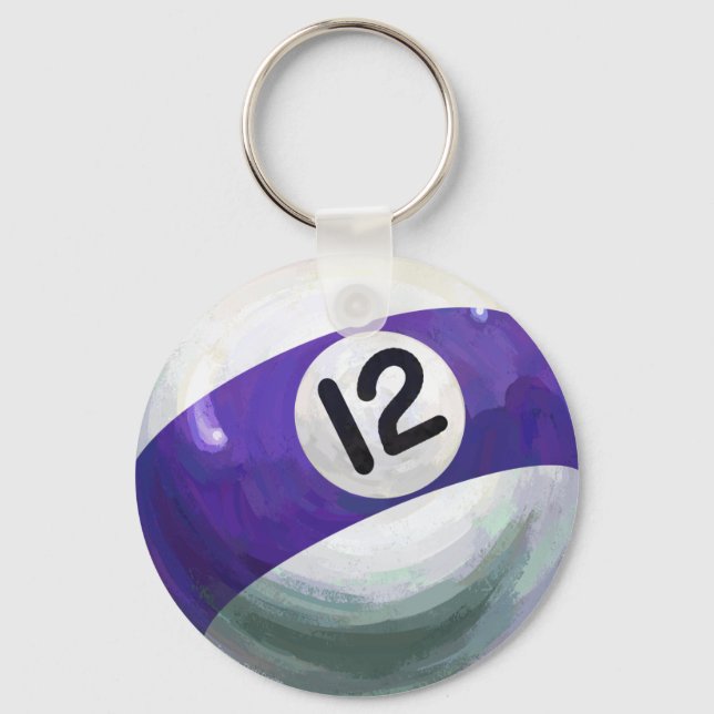 12 Ball Key Ring (Front)