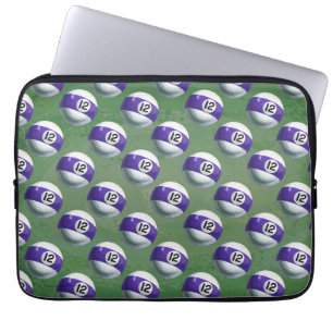 12 Ball Laptop Sleeve