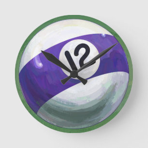 12 Ball Round Clock