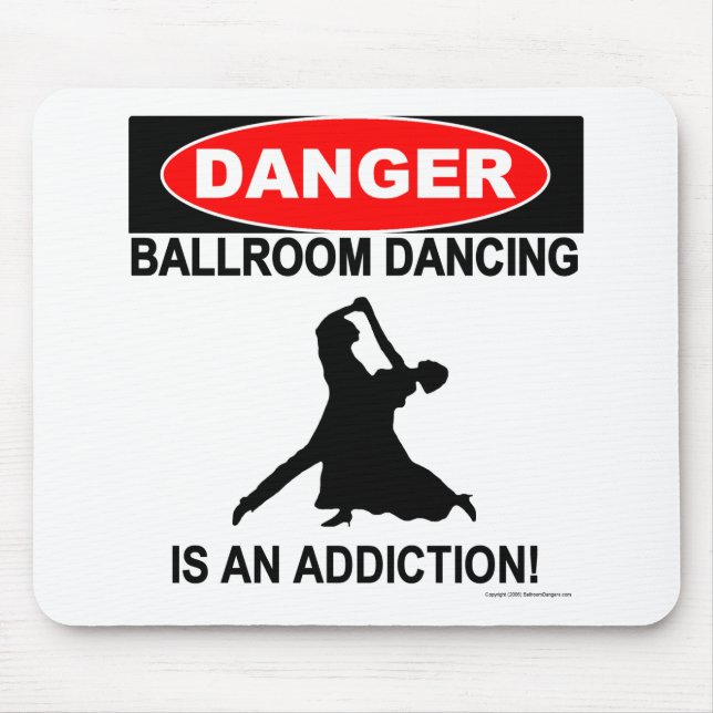 12. Ballroom Addictions Mousepad (Front)