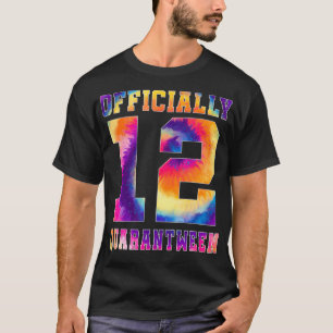 12 birthday quarantween born 2009 pre teenager 12  T-Shirt