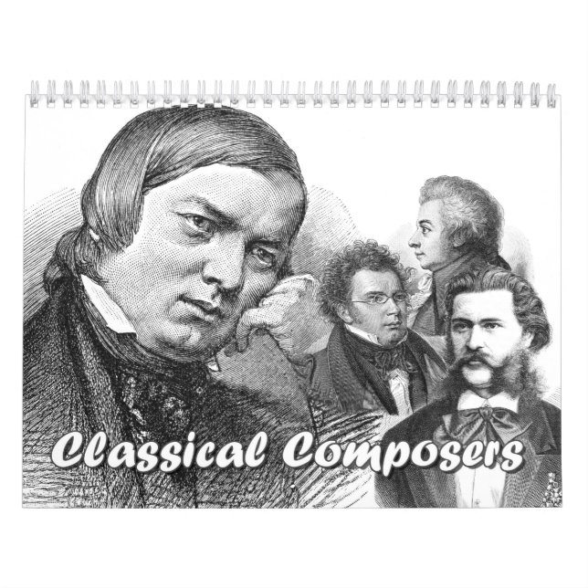 12 Composers / 12 Combinations Calendar (Cover)