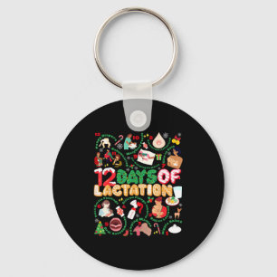 12 Day Of Ibclc Lactation Consultant Breastfeeding Key Ring
