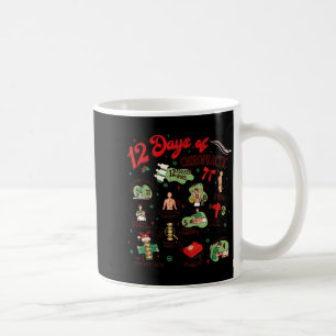 12 Days Of Chiropractic Christmas Chiropractor Coffee Mug