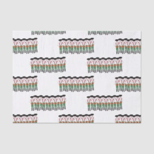 12 Days of Christmas 12 Drummers Drumming Tissue Paper