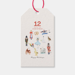 12 DAYS OF CHRISTMAS  GIFT TAGS