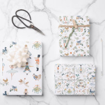 12 Days of Christmas Holiday Pattern