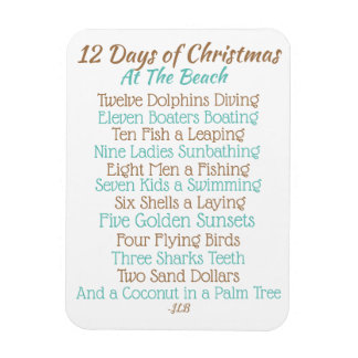 12 Days of CHristmas Magnet