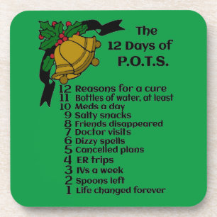12 Days of Christmas...P.O.T.S. Coaster