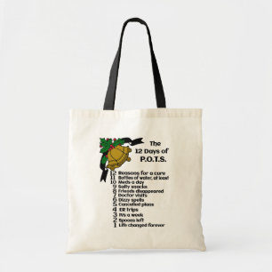 12 Days of Christmas...P.O.T.S. Tote Bag