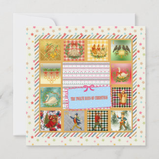  12 Days of Christmas, Partridge in a Pear Tree Holiday Card