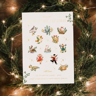 12 Days of Christmas   Photo Holiday Card