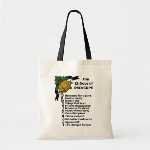 12 Days of Christmas...RSD/CRPS Tote Bag