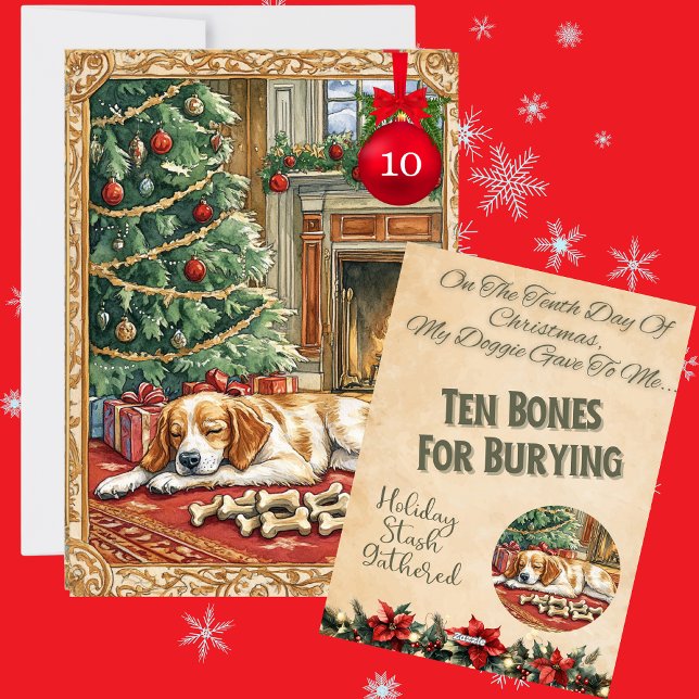 12 Days Of Doggie Christmas Day 10 Holiday Card (Creator Uploaded)