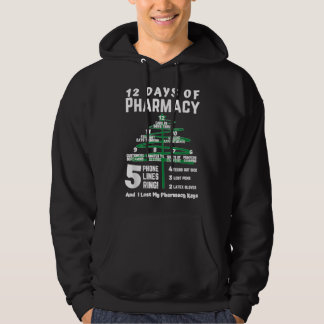 12 days of pharmacy christmas pharmacy pharmacy ch hoodie