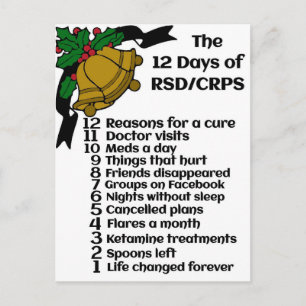 12 Days of RSD/CRPS Postcard