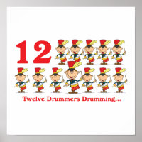 12 days twelve drummers drumming