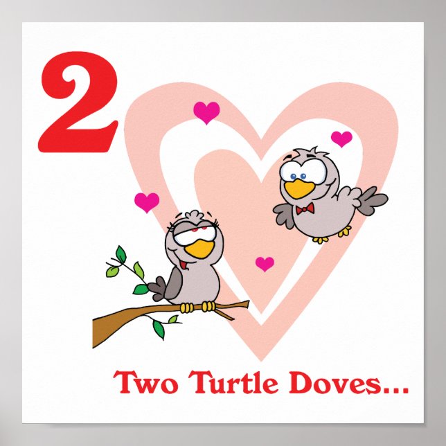 12 days two turtle doves poster (Front)
