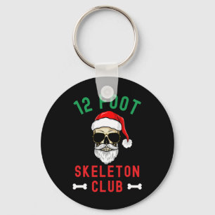 12 Foot Skeleton Club Giant Skelly Halloween Key Ring