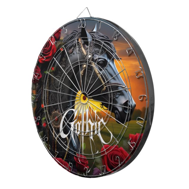 #12 Gothic Fun  Dartboard (Front Right)