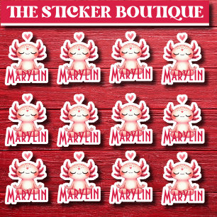 12 In One Cute Custom Name Meditating Axolotl