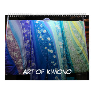 12 month Art of Kimono Calendar