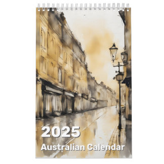 12 Month Australian Calendar