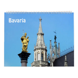 12 month Bavaria Photo Calendar