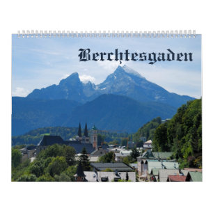 12 month Berchtesgaden Photo Calendar