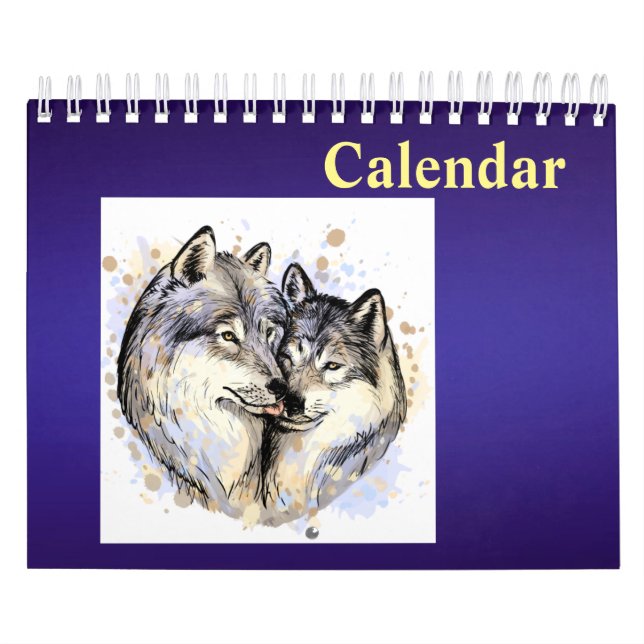  12 Month Calendar (Cover)