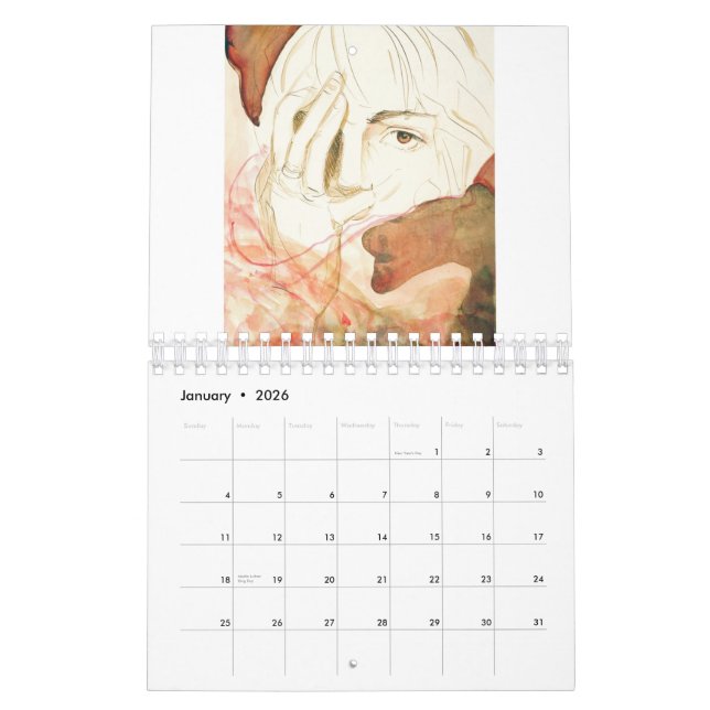 12 Month Dreams From the Deep Calendar (Jan 2026)