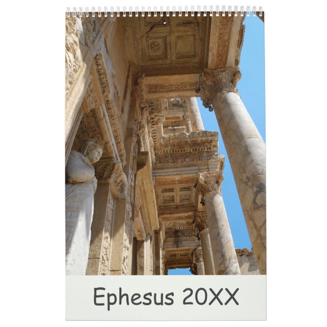 12 month Ephesus, Turkey Calendar (Cover)