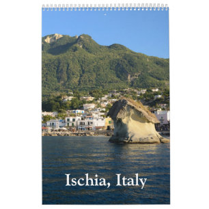 12 month Ischia wall Calendar