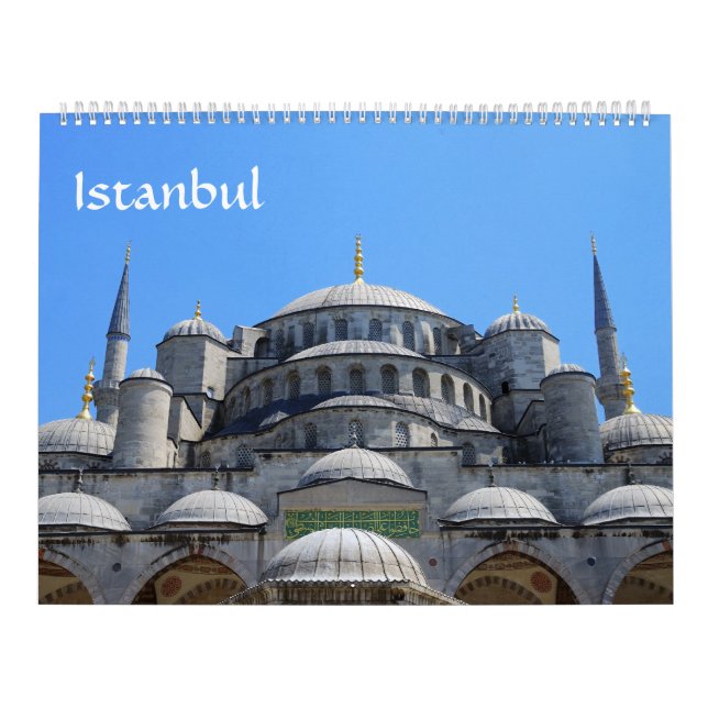 12 month Istanbul Photo Calendar (Cover)