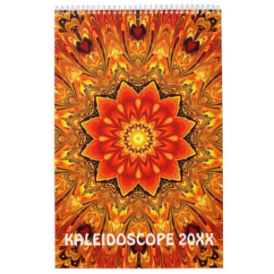 12 month Kaleidoscope Calendar