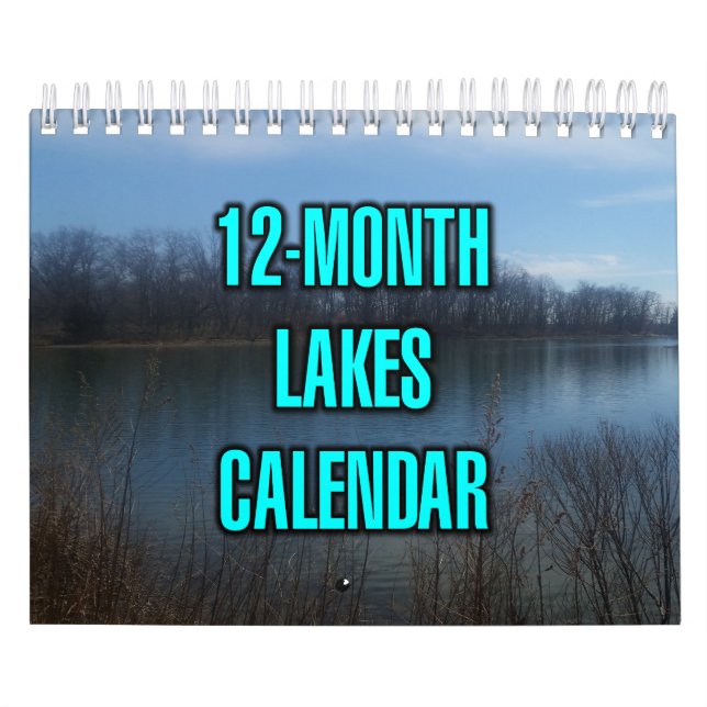 12-Month Lakes Calendar (Cover)