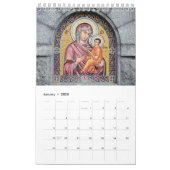 12 month Madonna and Child Calendar (Jan 2025)