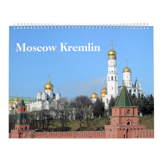 12 month Moscow Kremlin Calendar (Cover)
