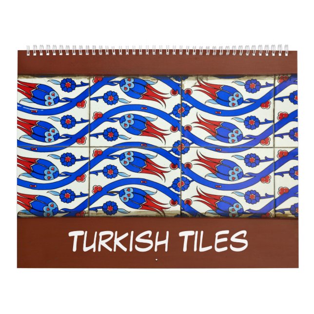 12 month of Turkish Tiles Calendar (Cover)