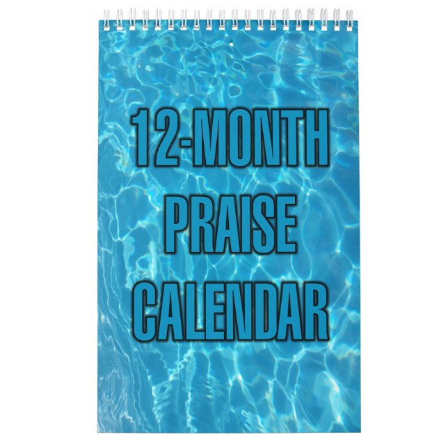 12-Month Praise Calendar (Cover)
