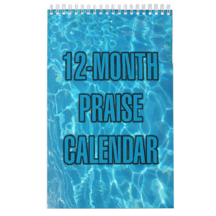 12-Month Praise Calendar