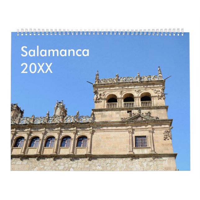 12 month Salamanca, Spain Calendar (Cover)