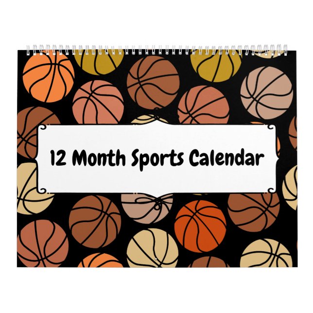 12 Month Sports Calendar (Cover)