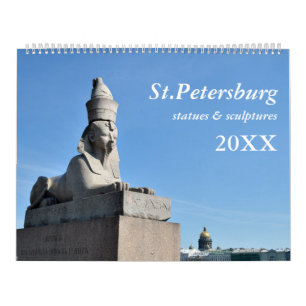 12 month St.Petersburg Calendar