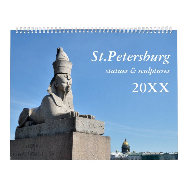 12 month St.Petersburg Calendar (Cover)