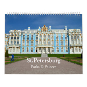 12 month St.Petersburg neighbourhoods Calendar