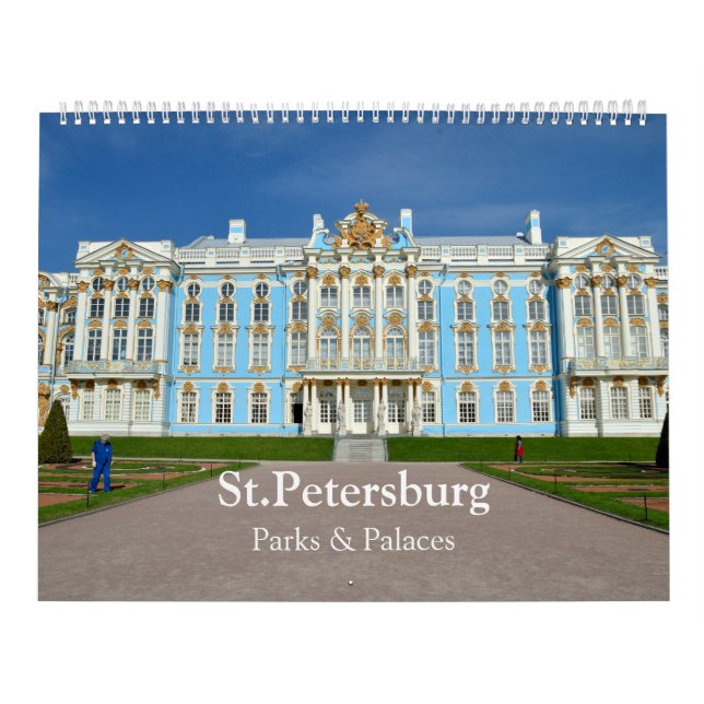 12 month St.Petersburg neighbourhoods Calendar (Cover)