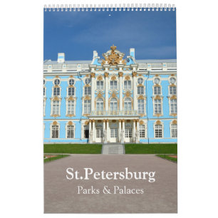 12 month St.Petersburg neighbourhoods Calendar